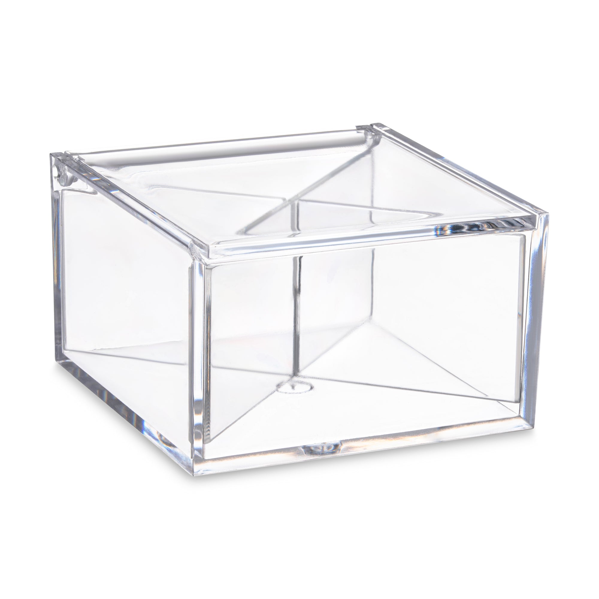 Clear Acrylic Boxes 4 sections